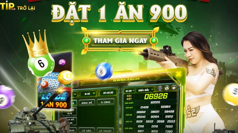 Tìm hiểu tổng quan về lô đề 1 ăn 900 tại Tipclub